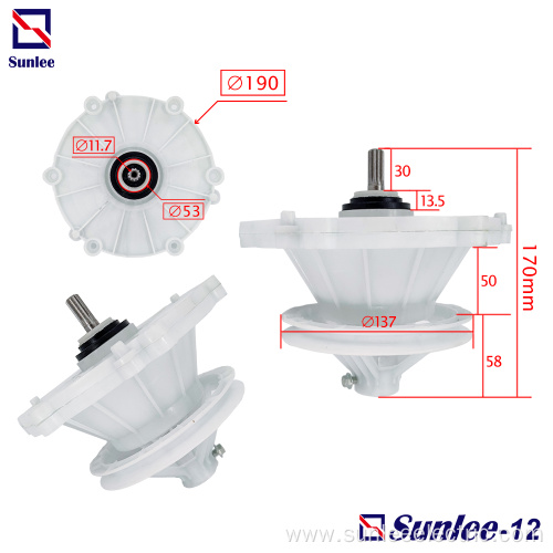 LG Washing machine 10KG gearbox 11 teeth shaft